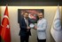 Rektörümüz, Ankara Yıldırım Beyazıt Üniversitesi Rektörü Prof. Dr. İbrahim Aydınlı'yı Ziyaret Etti